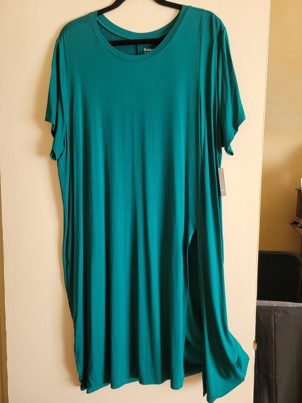 Torrid Teal Short Sleeve Tunic/Dress